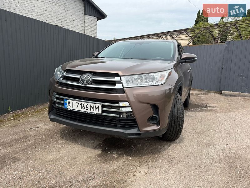 Toyota Highlander 2018