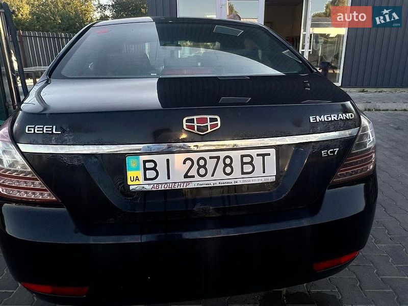 Geely Emgrand 7 (EC7) 2013
