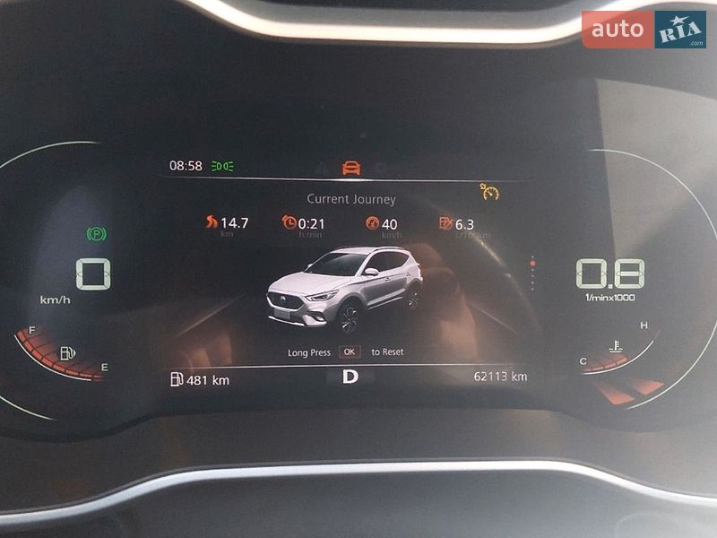 MG ZS 2022