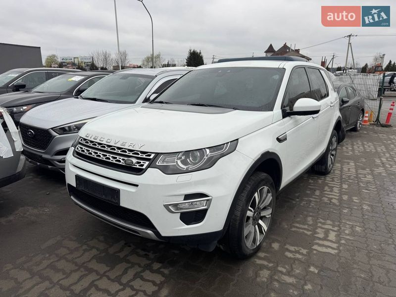 Land Rover Discovery Sport 2016