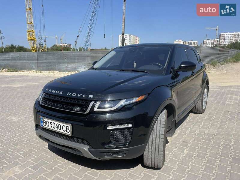 Land Rover Range Rover Evoque 2016